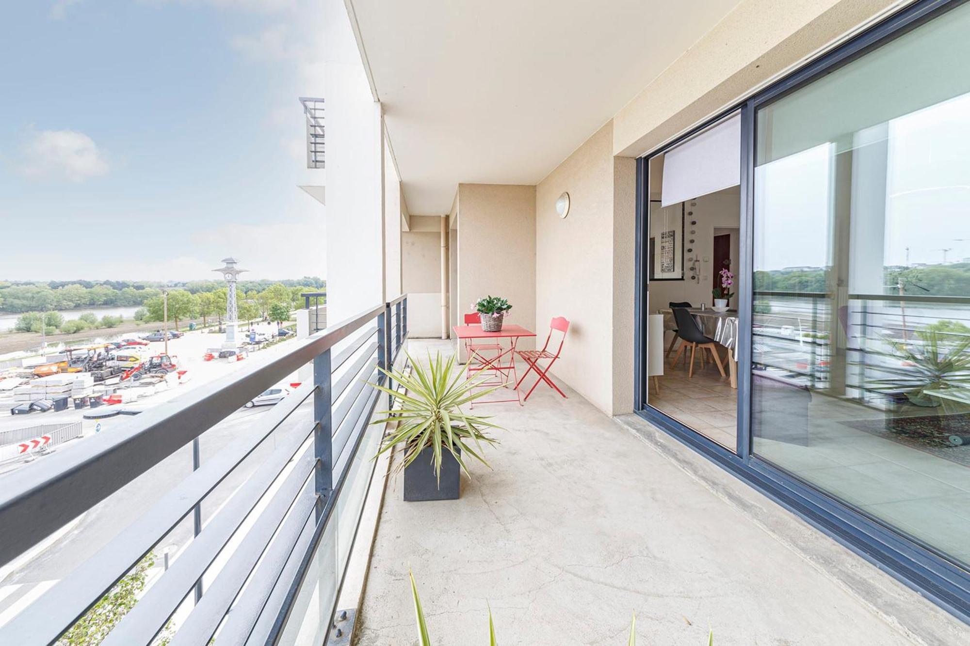 L'Aragon Wifi Balcon Vue La Maine Daire Angers Dış mekan fotoğraf